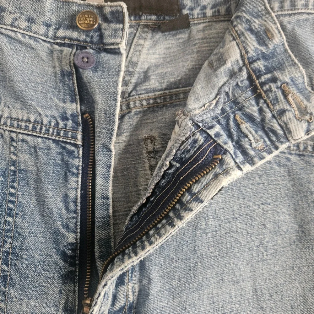 Vintage Marithe Francois Girbaud Baggy Jeans Light Wash 34x29 90s Streetwear